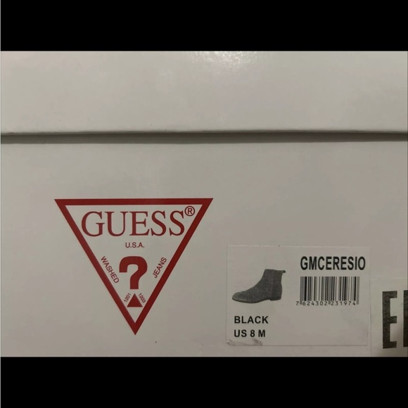 ✨Host pick✨GUESS Men's Black Suede Boots 8 - Picture 6 of 6